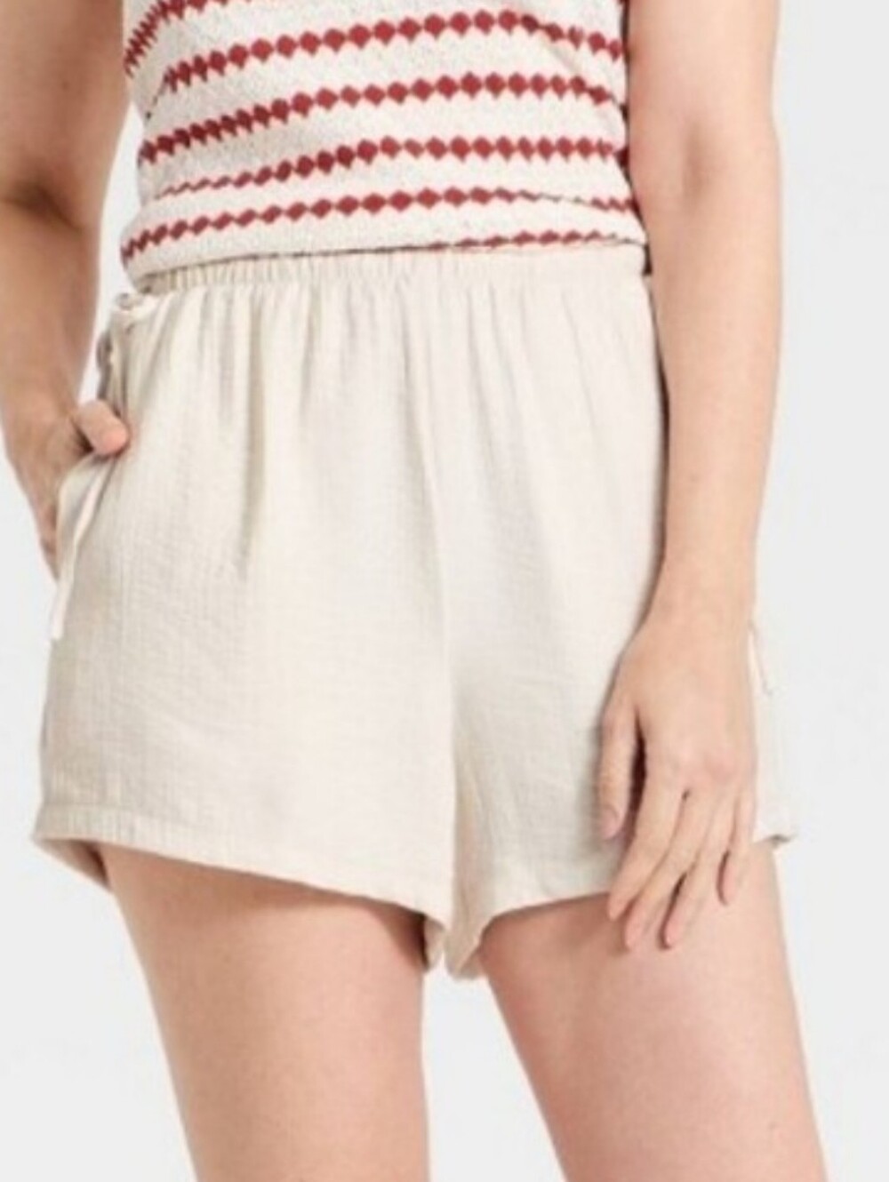 NWT A New Day Low Rise Gauze Shorts-XXL